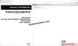 Agco Spra-Coupe NA [01.2021] Parts Books & Workshop Service Manuals
