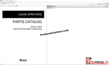 Agco Spra-Coupe Europe UK [01.2021] Parts Books & Workshop Service Manuals