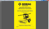 Bomag Service Training & Operating Manuals