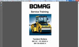 Bomag Service Training & Operating Manuals