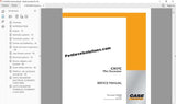 Case Construction Service Manual New Models