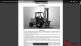 Case Forklift Full Set Operator’s Manual