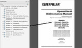 CAT Telehandler Parts & Service Information PDF [11.2018]
