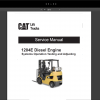 Caterpillar Forklift Truck Service & Parts Manual PDF