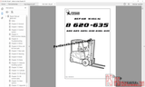 Cesab Forklift Spare Part Catalog and Service Manual New Models Full PDF
