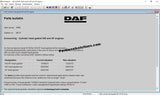 DAF Rapido 2016 Electronic Parts Catalog
