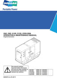 Doosan Ingersoll Rand [03.2019] Operation Maintenance Manual PDF