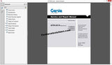 Genie Forklifts Service Manuals [10.2019] Complete Set