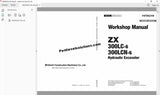 Hitachi Hidraulic Excavator ZX-6 Series Workshop Manual PDF