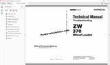 Hitachi Wheel Loader ZW Series Workshop Manual PDF