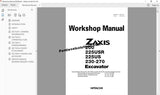 Hitachi Excavator ZX Series full Workshop Manual PDF