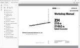 Hitachi Hybrid Excavator ZH Series full Workshop Manual PDF