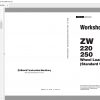 Hitachi Wheel Loader ZW Series Workshop Manual PDF