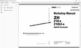 Hitachi Hybrid Excavator ZH Series full Workshop Manual PDF