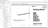 Hitachi Hidraulic Excavator ZX-5G Series Workshop Manual PDF