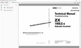 Hitachi Hidraulic Excavator ZX-6 Series Workshop Manual PDF