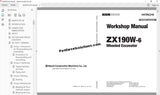 Hitachi Wheeled Excavator Workshop Manual Full Set PDF