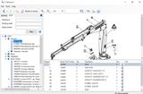 Hiab C-Service 3.7 Parts Catalog & Service Information