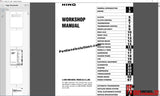 Hino Trucks Workshop Manuals 2001 PDF