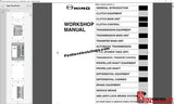 Hino Trucks Workshop Manuals 2005 PDF