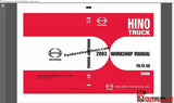 Hino Trucks Workshop Manuals 2003 PDF