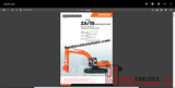 Hitachi Hydraulic Excavator ZX-3 Series full Workshop Manual PDF