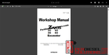 Hitachi Excavator ZX Series full Workshop Manual PDF
