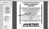 Hyster Forklift Class 2 Electric Motor Narrow Aisle Trucks [05.2020] Repair Manuals PDF