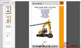 JCB JS160, JS180, JS190 – Tier III Auto Full Service Manual PDF