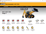 JCB ServiceMaster v25.1.0 Diagnostic Tool.