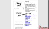 JCB Service Manuals 2019 Complete Set New Models PDF
