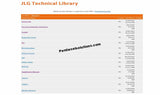 JLG Lift Service Operators & Parts Manuals 2020 PDF