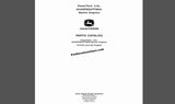 John Deere Construction Parts Manual PDF
