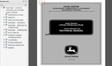 John Deere Construction Equipment Technical & Parts Manual PDF