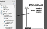 Kobelco Crawler Crane Manuals PDF