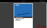 Kobelco Construction Machinery Service Manual Update 2020 PDF