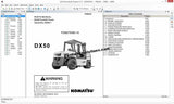 Komatsu Forklift USA [03.2022] Spare Parts Catalog