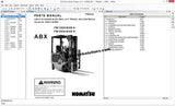 Komatsu Forklift USA [03.2022] Spare Parts Catalog