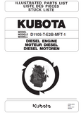 Kubota Engine Parts List 01.2019 PDF