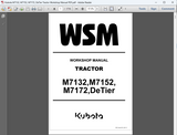 Kubota Tractor WorkShop Manual PDF