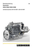 Liebherr Lidos COT Engine Service Manuals – GERMANY Language [04.2022] OFFLINE