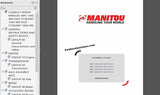 Manitou Forklift Truck Service & Parts Manual 2020 PDF