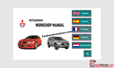 Mitsubishi Cars Full Workshop Manual CD Collection
