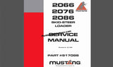 Mustang Heavy Equipment Service Manuals 2020 PDF