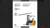 Still Steds Forklift Truck Full Parts Information Manual