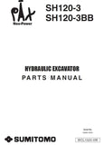 Sumimoto Hydraulic Excavator Service, Operator & Parts Manual PDF