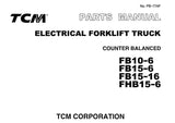 TCM Forklift Parts Catalog PDF