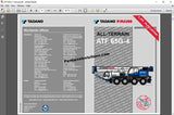Tadano Cranes Operating, Parts, Service & Maintenance Manual PDF