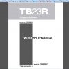 Takeuchi Service Manual – Service Training – Operator & Parts Manual