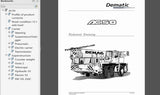 Terex Demag Mobile & Crawler Crane Part Manual and Service Manual PDF
